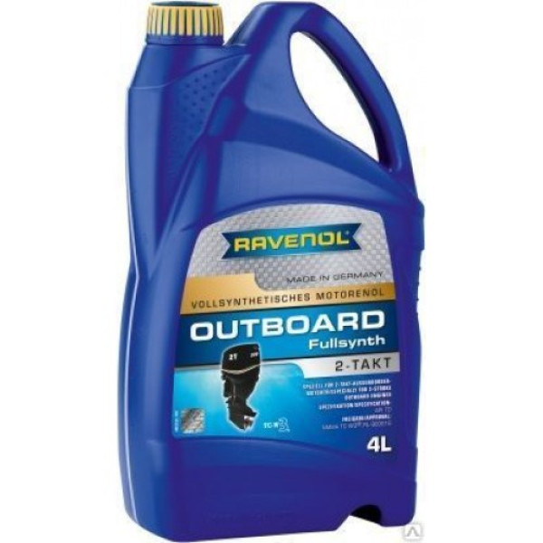 Масло RAVENOL Outboardoel 2T Mineral 4 л в Туле