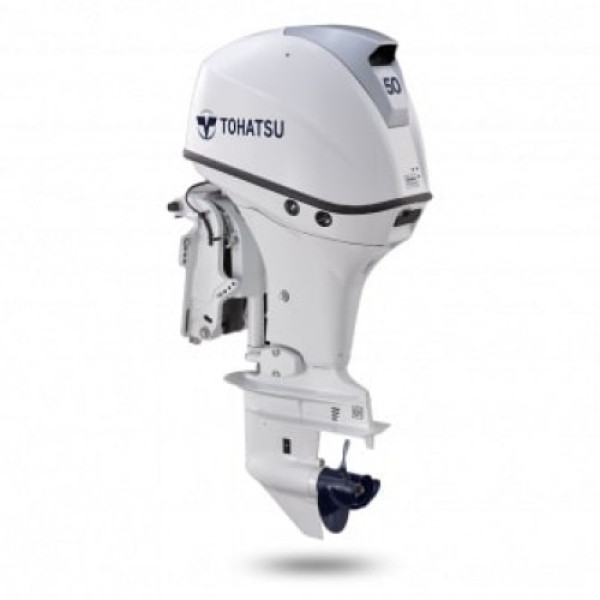 Лодочный мотор Tohatsu MFS 50W ЕТL 4 тактный белый в Туле