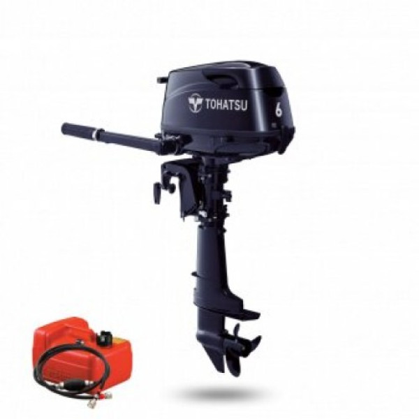 Лодочный мотор Tohatsu MFS 6 D S-S выносной бак 12 литров в Туле