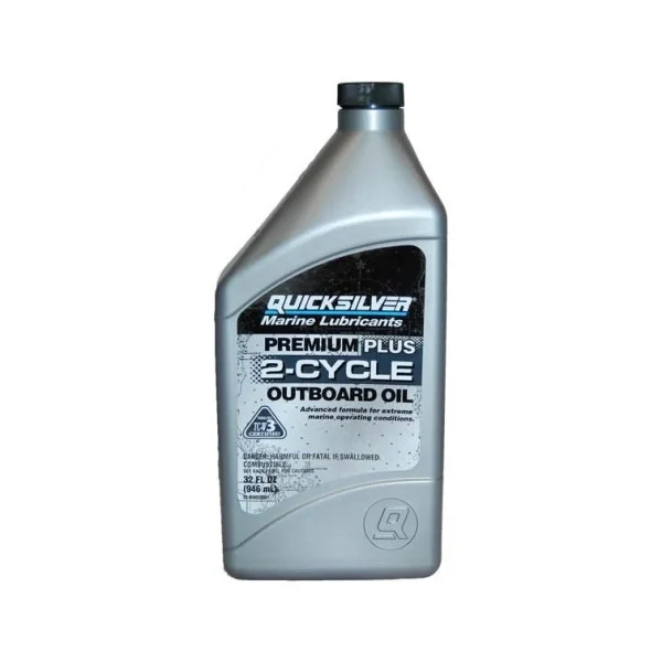 Масло Quicksilver 2-х тактное Premium Plus TC-W3 92-858026QB1 в Туле