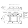 Надувная лодка Фрегат M430FM Light Jet в Туле