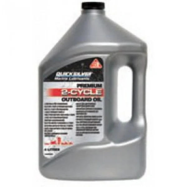 Масло Quicksilver Premium 2-Cycle TСW3 4л 92-858022QB1 в Туле